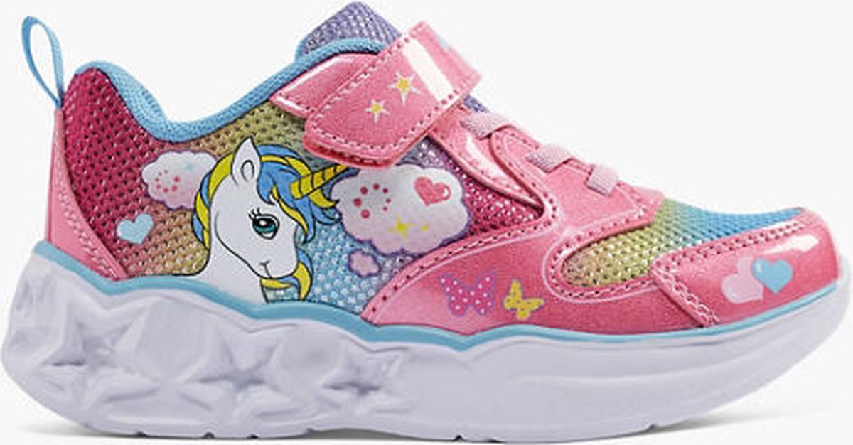 cupcake couture Gekleurde sneaker unicorn lichtjes - Maat 31