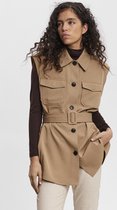 Vero Moda Vest Vmnatalie Waistcoat 10258062 Tigers Eye Dames Maat - XS