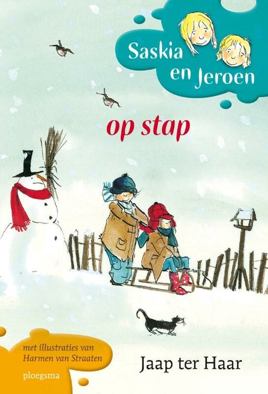 Cover van het boek 'Saskia en Jeroen Op stap'