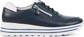 Waldlaufer Sneakers Dames - Lage sneakers / Damesschoenen - Leer - 758009     -  Blauw - Maat 37.5