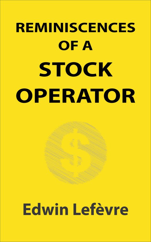 Reminiscences of a Stock Operator - cover