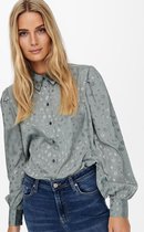 Jacqueline de Yong Blouse Jdydiffi L/s Shirt Wvn 15250037 Abyss Dames Maat - W34