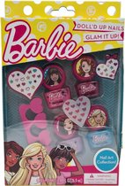Barbie - Doll'D Up Nails Glam It Up! Nail Art Collection - Nagellakset - Kindermake-up - Geschenkset