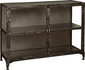 Vitrinekast | wener | naturel | 120 x 40 x 90(h) cm
