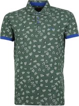 New Zealand Auckland - Polo Donkergroen - Modern-fit - Heren Poloshirt Maat L