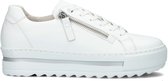 Gabor 498 Lage sneakers - Leren Sneaker - Dames - Wit - Maat 38,5