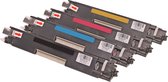 Set 4x ABC huismerk toner geschikt voor HP LaserJet Pro M270 Series M275 M275a M275nw M275s M275t M275u CP1020 CP1021 CP1022 M 275 M 275a M 275nw M 275s M 275t M 275u HP 126A CE310