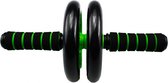 urban-fitness-buikspierwiel-16-5-cm-kunststof-foam-groen-zwart