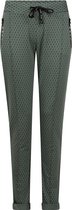 Zoso Broek Glory 221  Green Black 1250 0000 Dames Maat - XS