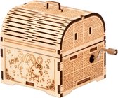 muziekdoosje - Houten Modelbouw bouwpakket - voor volwassen - Rabbits