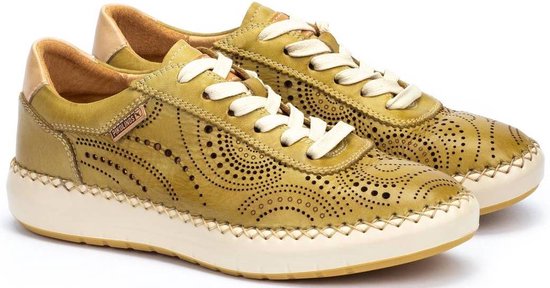 Pikolinos w6b-6996 - dames sneaker - geel - maat 36 (EU) 3.5 (UK)