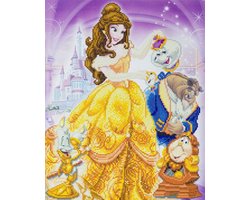 Crystal Art Kit | Diamond Painting Beauty and the Beast Medley