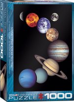 Eurographics puzzel NASA The Solar System - 1000 stukjes