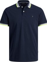 Jack & Jones Poloshirt Jjneon Paulos Ss Polo 12192910 Navy Blazer/solid Mannen Maat - M