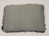 Madison sierkussen 60x40 cm Tweet grey