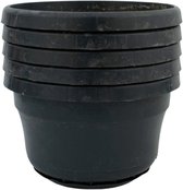 Zwarte hangplant pot  Ø 14cm