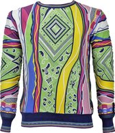 Carlo Colucci Sweater C9815 Light Green - XL