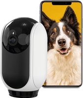 Stronck Home Camera PRO I Huisdiercamera - 3MP Beveiligingscamera met intelligente bewegingssensor - Hondencamera - Babyfoon met camera en app WiFi - Huil detectie en tweerichting
