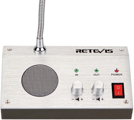 Retevis RT9908 Système D'interphone de Fenêtre Bidirectionnelle