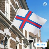 Vlag Faeröer Eilanden 100x150cm - Spunpoly