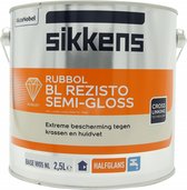 Sikkens Rubbol BL Rezisto Semi Gloss - 2,5 liter - RAL 9010