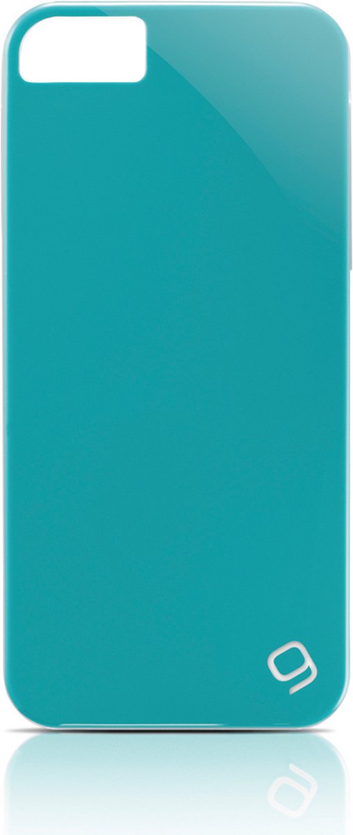 Apple iPhone 5/5s/SE Hoesje - Gear4 - Pop Glossy Serie - Hard Kunststof Backcover - Turquoise - Hoesje Geschikt Voor Apple iPhone 5/5s/SE