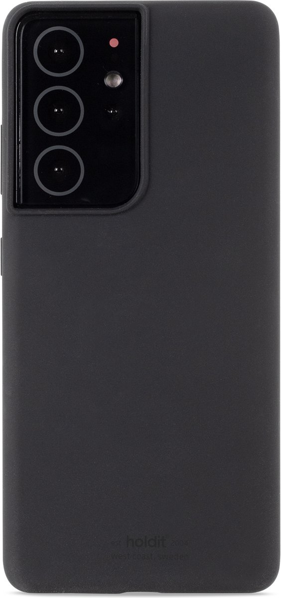 Holdit - Samsung Galaxy S21 Ultra, hoesje silicone, zwart