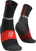 Compressport Shock Absorb Socks - Zwart - maat 42-44