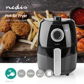 Nedis KAAF120FBK Airfryer 2,4 Liter Timer 30 Min. Zwart