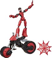 Spiderman Bend and Flex Rider Figuur + Motor