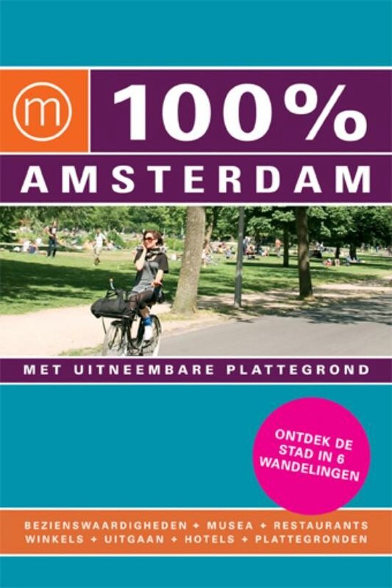Cover van het boek '100% Amsterdam / druk Heruitgave' van Evelien Vehof