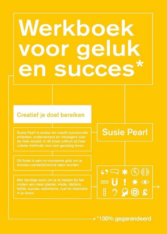 Cover van het boek 'Werkboek voor geluk en succes'
