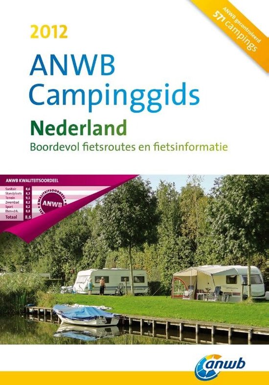 Cover van het boek 'ANWB Campinggids Nederland 2012' van  ANWB