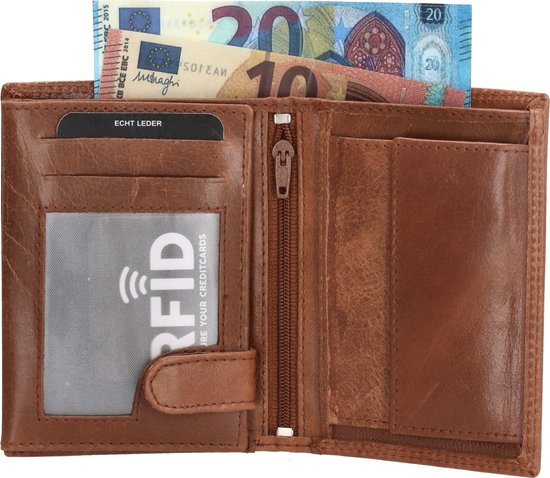 Portefeuille Double-D Da Vinci - Marron