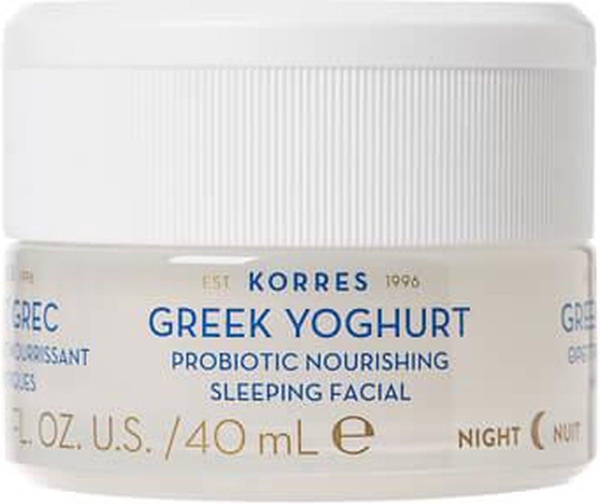 Korres - Greek Yoghurt Comforting Probiotic Nourishing Sleeping Facial - 40 ml