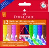 Faber Castell FC-122540 Krijt Jumbo GRIP Doos 12 Stuks