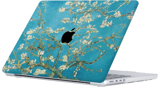 Lunso - housse - MacBook Pro 14 pouces (2021) - Van Gogh Almond Blossom