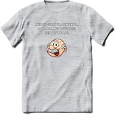 Het is geen flauwekul T-Shirt | Grappig Abraham 50 Jaar Verjaardag Kleding Cadeau | Dames – Heren - Licht Grijs - Gemaleerd - XXL