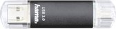 Hama 00124001 USB flash drive 128 GB USB Type-A / Micro-USB 3.2 Gen 1 (3.1 Gen 1) Zwart