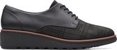 Clarks - Dames schoenen - Sharon Noel - D - zwart - maat 4