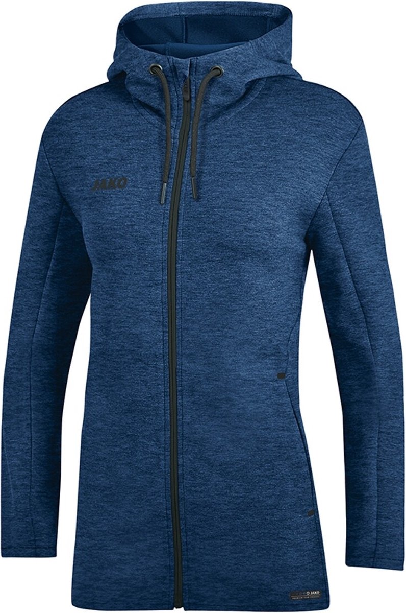 Jako - Hooded Jacket Premium Woman - Jas met kap Premium Basics - 40 - Blauw
