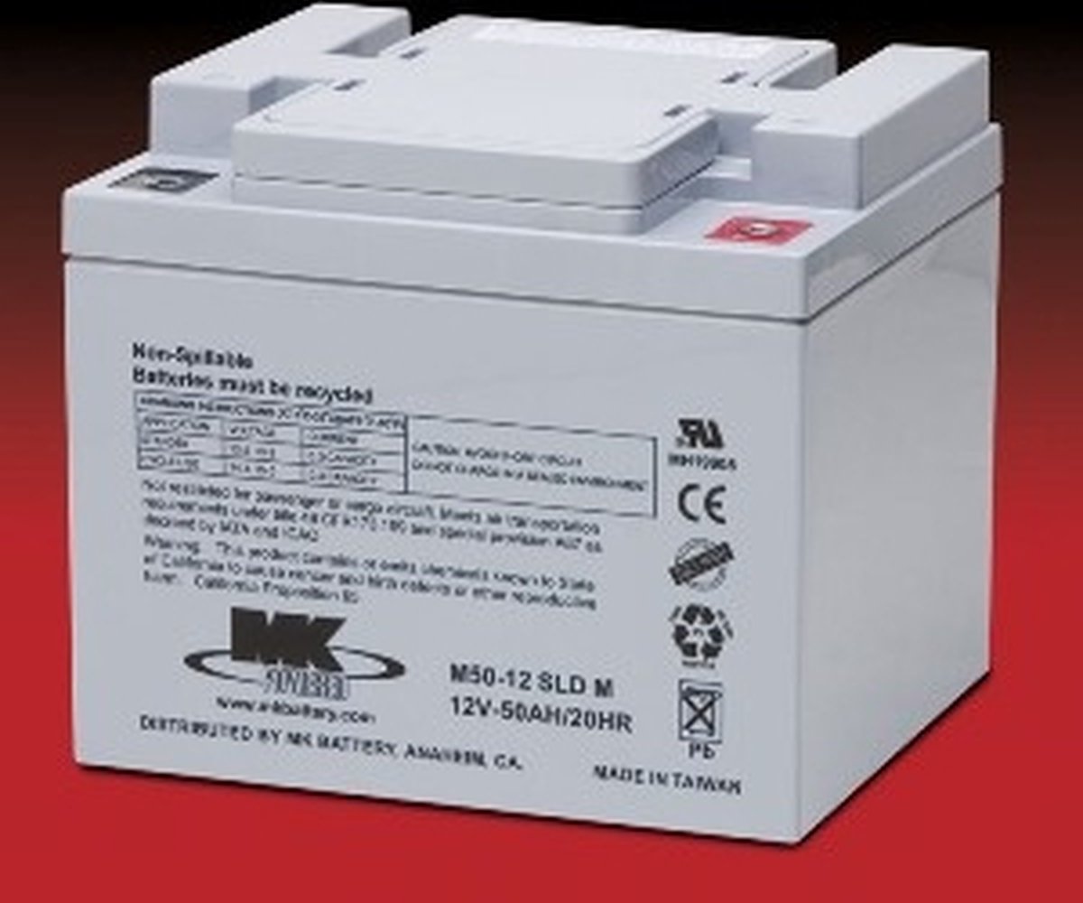 Goedkoopste 12 V 50 Amp AGM accu
