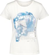 TAIFUN Dames T-shirt met print van GOTS biologisch katoen