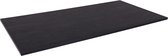 MaximaVida rechthoekig tafelblad Chicago zwart 120 cm x 60 cm - A-grade Pinewood