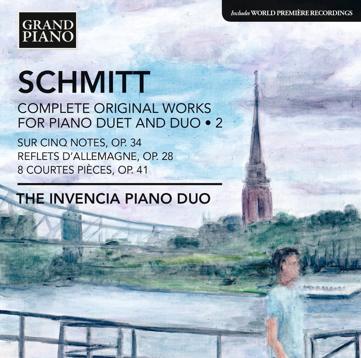 The Invencia Piano Duo - Schmitt: Complete Original Works for Piano Duet and Duo - 2 (CD)
