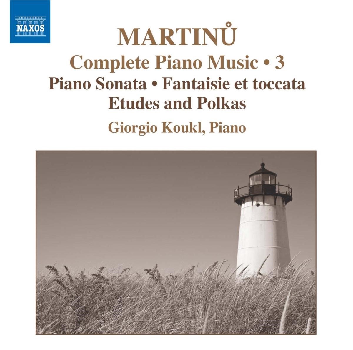 Giorgio Koukl - Martinů: Piano Music Volume 3 (CD)