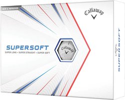 Callaway SuperSoft 2021 Golfballen - Wit - 12 Stuks