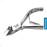 PROMO ! Coupe-ongles Beautytools / Coupe-ongles INOX pour ongles durs et ongles à la chaux - Pince à coupe transversale (coupe-tête) - Mâchoire 21 mm (NN-0003)