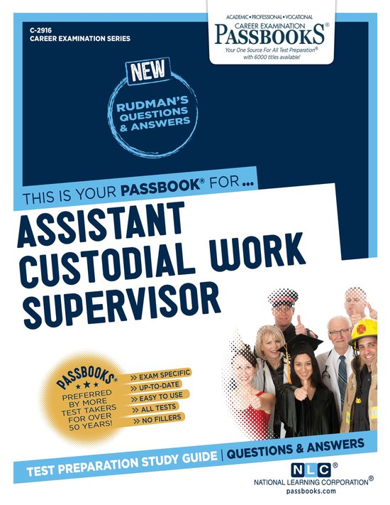 Career Examination Series - Assistant Custodial Work Supervisor
