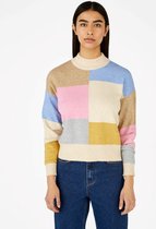 Object Trui Objgrinne Knit L/s Pullover 120 23038366 Begonia Pink Dames Maat - S